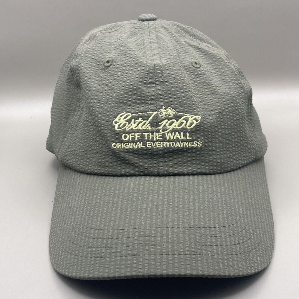 Vans ESTD 1966 Curved Bill Jockey Loden Green Cap Hat